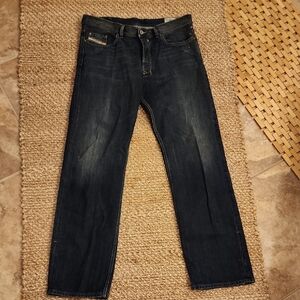 Diesel Dark Indigo Men's Straight Jeans